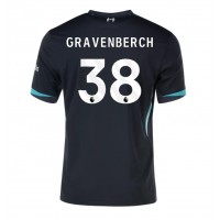 Camiseta Liverpool Ryan Gravenberch #38 Segunda Equipación Replica 2024-25 mangas cortas